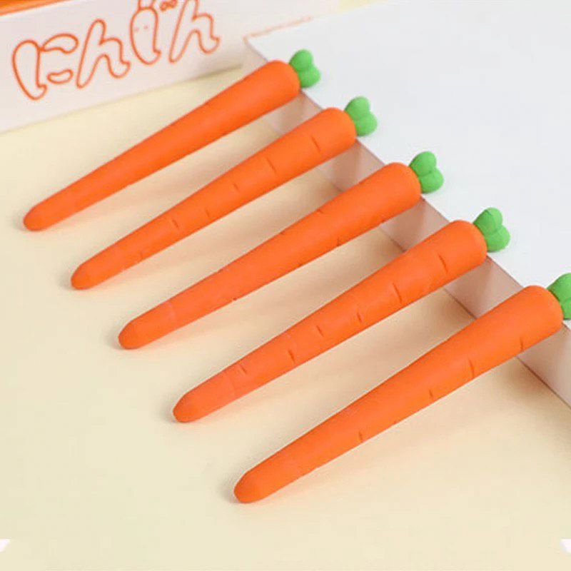 Carrot-Shaped Eraser